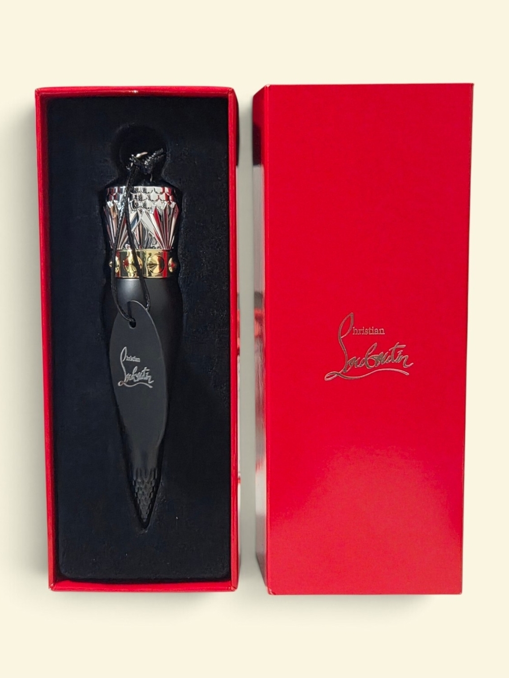 Christian Louboutin Rouge Louboutin Velvet Matte Lipstick "Red Dramadouce" - NIB